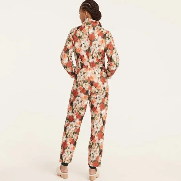 New XS S XL J Crew puffer snowsuit with Primaloft Liberty Hazy Days floral - Picture 14 of 16